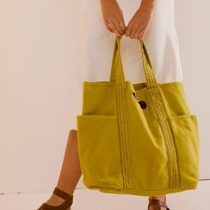 Free People Caravan Canvas Tote Bag